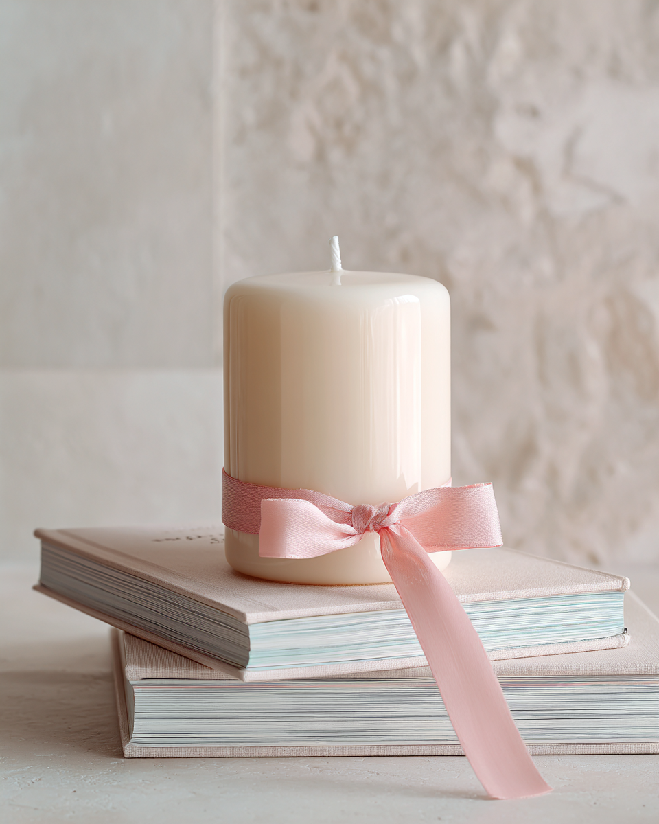 Image of a candle signifying peace with yourself and learning how to stop comparing yourself to other women